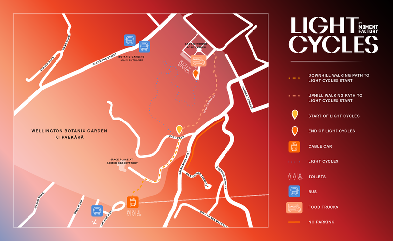 Light cycles Map